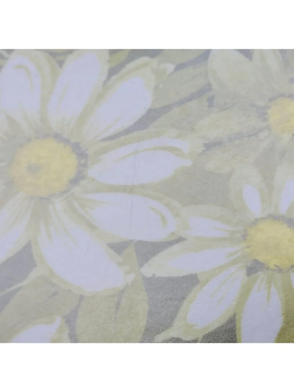 VTG 1970s Melamine Dinner Plates Beverly Prolon Olive Green White Daisy Floral